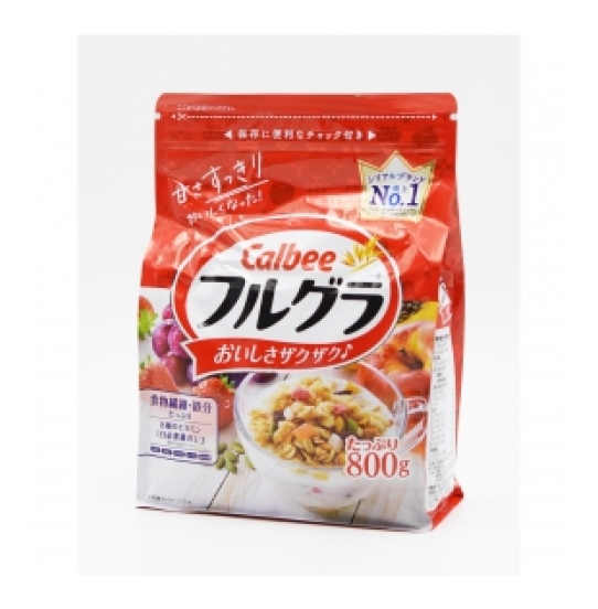 Ngũ cốc trái cây Calbee 800gr
