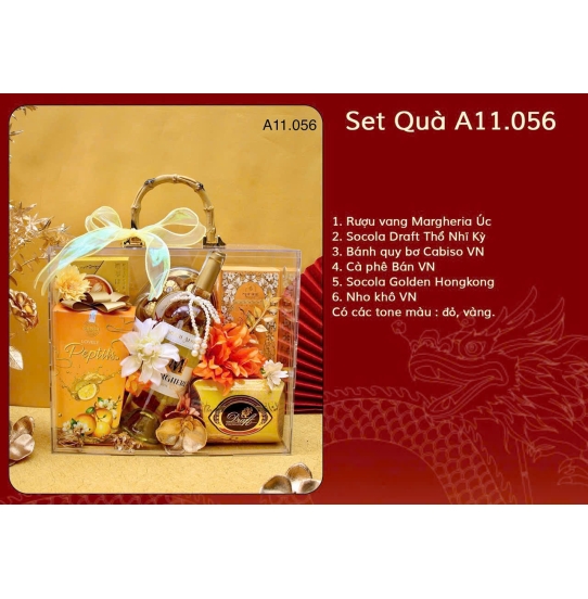 Sét Quà A11.056 Cao Cấp Tết 2025
